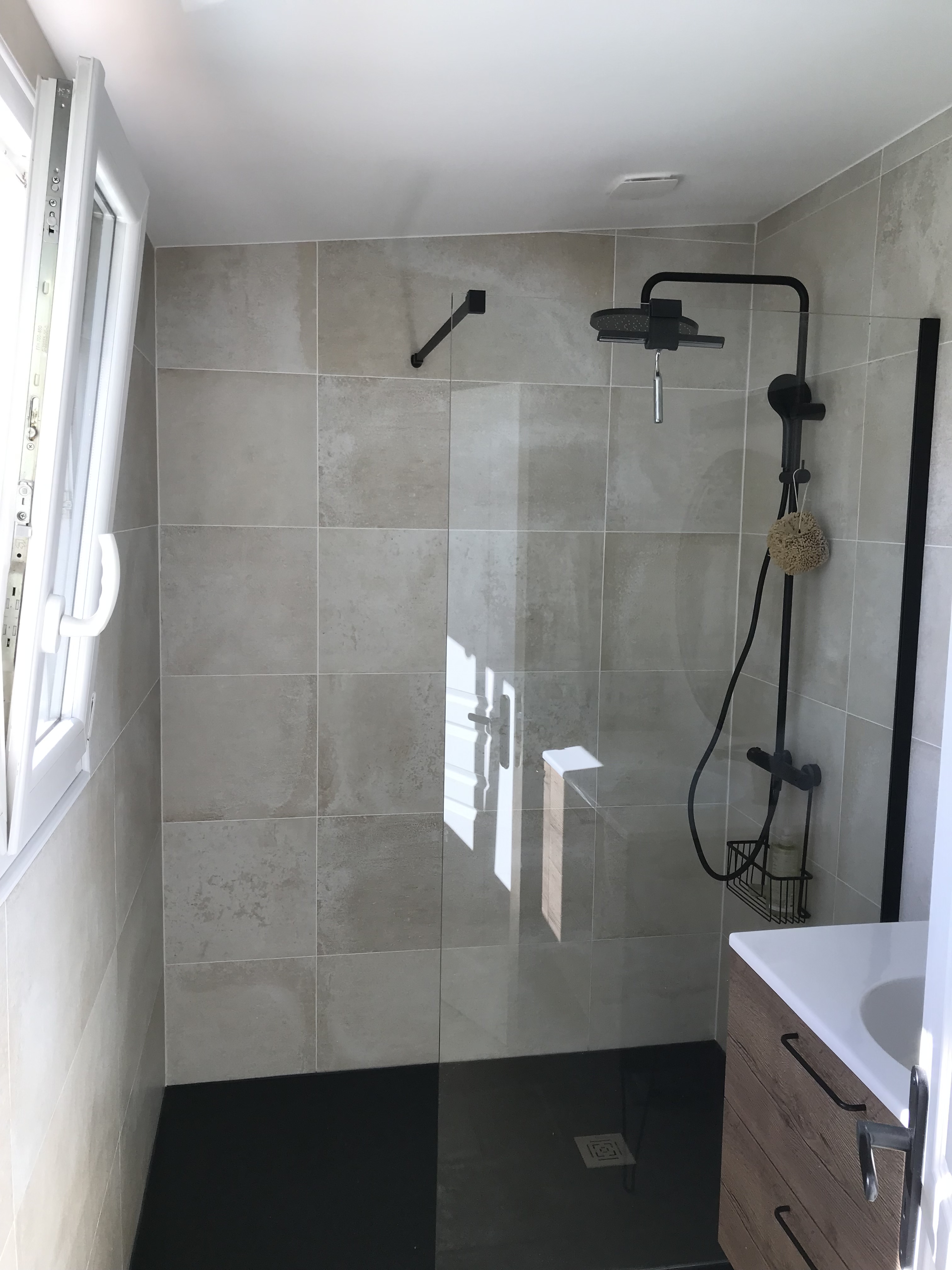 Salle de bain avant rénovation